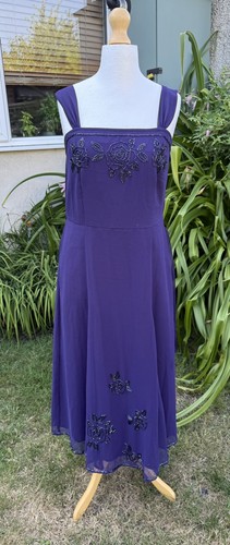 Smart purple long - purple, dress