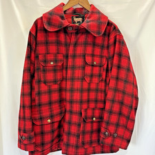 Vtg Woolrich Mackinaw 523