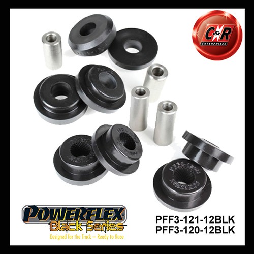Powerflex black rear - black, subframe