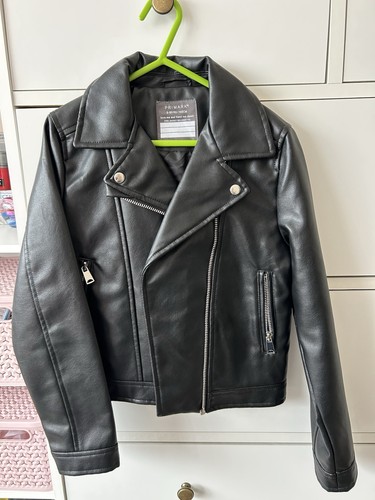 Girls leather jacket age - girls,