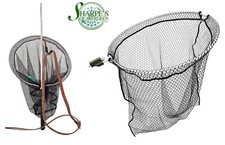 Sharpe's Of Aberdeen 27" Salmon Gye Net Rubber Mesh Fishing Net