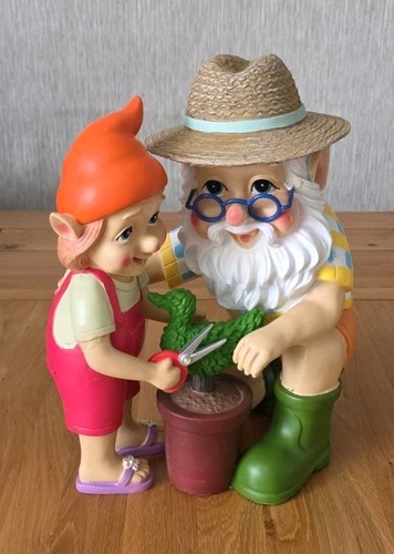 Giant grandad and child - giant,