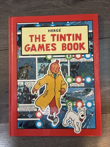 Tintin games book - tintin,