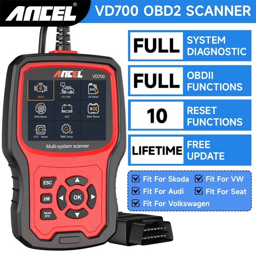 Ancel vd700 all system - ancel, car