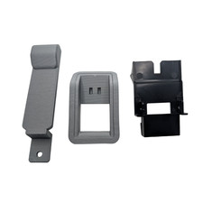 Land Rover Defender Door Card Lock Kit - Internal Button Housing Silver