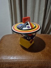 Sugar Bowl with Lid - Mooreland Staffordshire Chelsea Works Burslem England