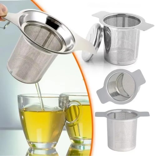 Stainless steel mesh tea - stainless,
