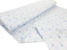 Pale Blue Cotton Sateen Fabric