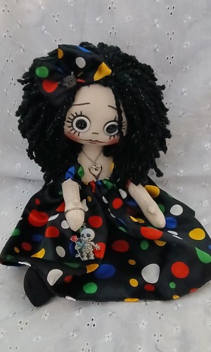 Hand made gothic - gothic, doll
