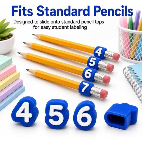 50pcs numbered pencil - 30/50pcs,