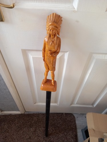 Lovely hand carved handle - carved, a