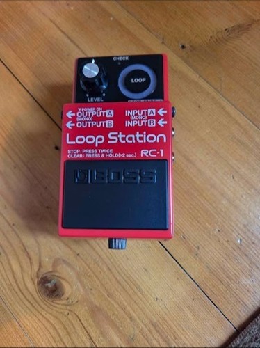 Boss loop station - loop, guitar