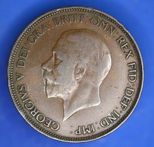 George V double headed penny novelty coin       [33641]