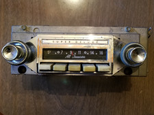 Vintage 60s Super Deluxe All Transistor AM Automobile Car Radio 