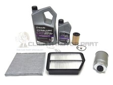 Oil Air Fuel Cabin Filter 6L 5w30 Engine Oil For Kia Carens 1.7 CRDi 2013-2020