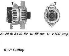Wai alternator 100amp for - wai,