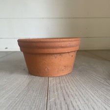 Vintage Sankey Terracotta Pot 14cm X 14cm X 8cm Y21