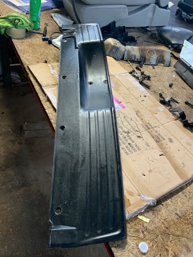 Rear bumper upper finish - bumper,