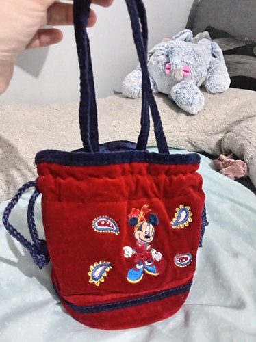 Red navy velvet - velvet, minnie