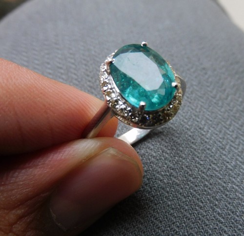 Natural aquamarine - natural, &