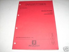 Workshop Manual Peugeot Partner Electrical Wiring Diagrams Issue 1999