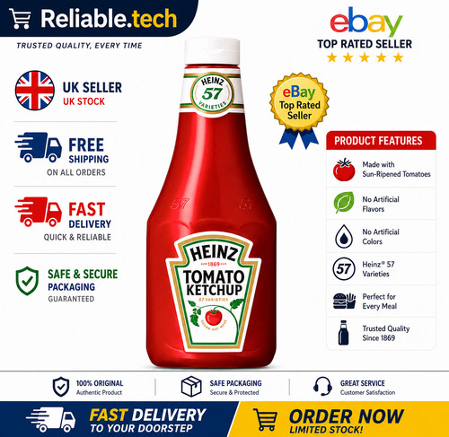 Heinz tomato ketchup 1170ml - heinz,