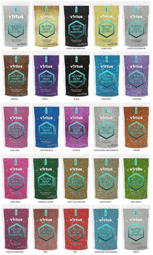 V1rtus glitter paint - glitter,
