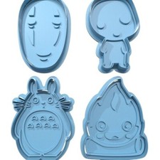 Ghibli Cookie Cutter Set -