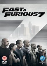 Fast & Furious 7 DVD (2015) Vin Diesel, Wan (DIR) cert 12 FREE Shipping, Save £s