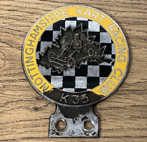 Vintage car badge - car,