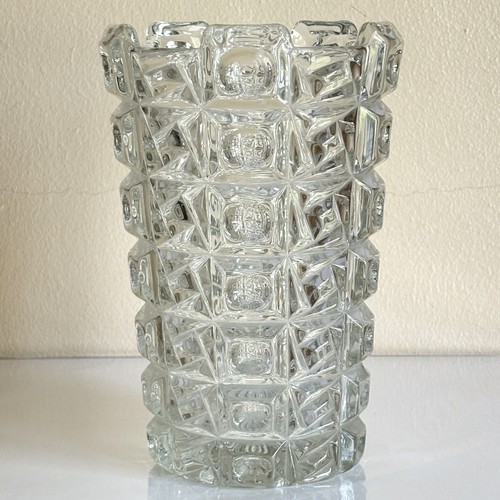 Sklo union geometric vase - union,