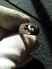 Superb medieval templar ring