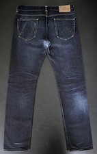 Edwin ED-80 Jeans Mens W33 L30 Slim Tapered Stretch Japanese denim epic fades 