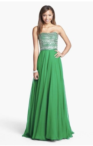 Sherri hill embellished bodice - embellished,