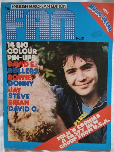 Rare fan magazine - fan, brian