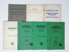 Morris: J. 2; J. 4; JB 10; 1100; Oxford, Traveller, Cowley, Quarter-ton van 1960