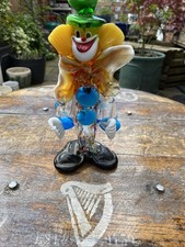 Murano Glass Clown Figurine