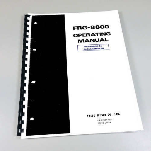 Yaesu frg 8800 - yaesu, frg-8800
