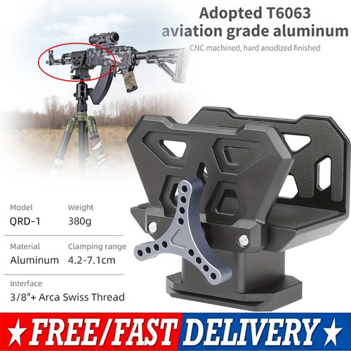 Aluminum shooting saddle - aluminum,