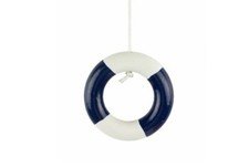 Nautical Navy & White Wooden