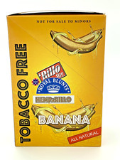 ROYAL BLUNTS BANANA RILLO SIZE 15 PACKS FULL BOX 60 FREE DELIVERY NEW FREE POST