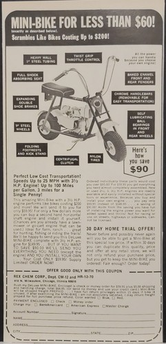 1972 rex chem corp - 1972, bike