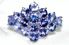 9 ct White Gold AA Tanzanite