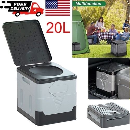 20l portable folding toilet - folding,