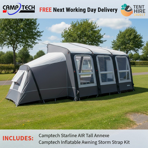 New tall annexe - new, grey