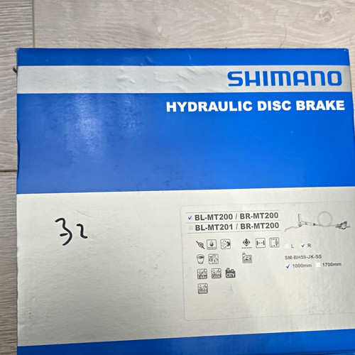 Shimano mt200 hydraulic - bl/br-mt200,