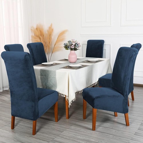 Stretch velvet dining chair - stretch,