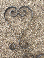Wrought iron scrolls