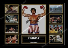 SYLVESTER STALLONE ROCKY PRINT