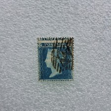 1854 Two-Penny - Blue  - Star-